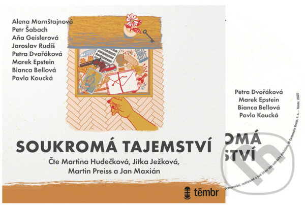 Levně Soukromá tajemství - Alena Mornštajnová, Petr Šabach, Jaroslav Rudiš, Marek Epstein, Petra Dvořáková - audiokniha z kategorie Beletria
