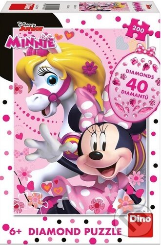 Levně Minnie Mouse diamant - puzzle z kategorie 60 – 300 dielikov