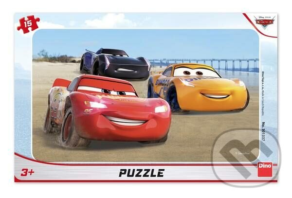 Levně Cars závodí - puzzle z kategorie Disney