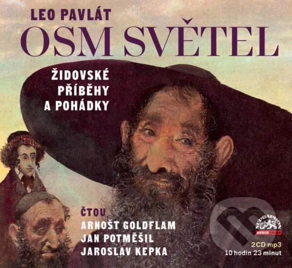 Levně Osm světel - Židovské příběhy a pohádky - Leo Pavlát - audiokniha z kategorie Rozprávky