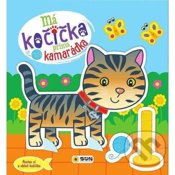 Levně Má kočička prima kamarádka (Postav si a obleč kočičku)