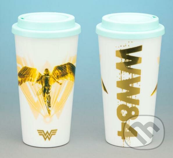 Levně Hrnek cestovní Wonder Woman 450 ml