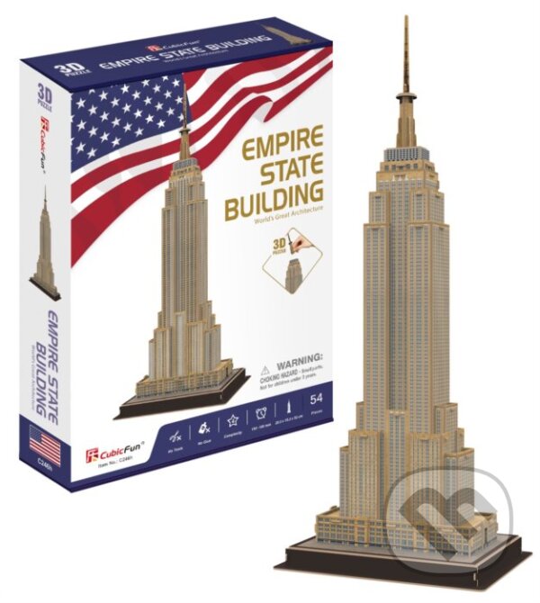 Levně Empire State Building - puzzle z kategorie 3D puzzle