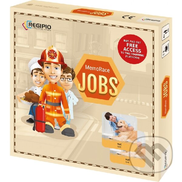Levně MemoRace: Jobs - hra z kategorie Vzdelávacie hry