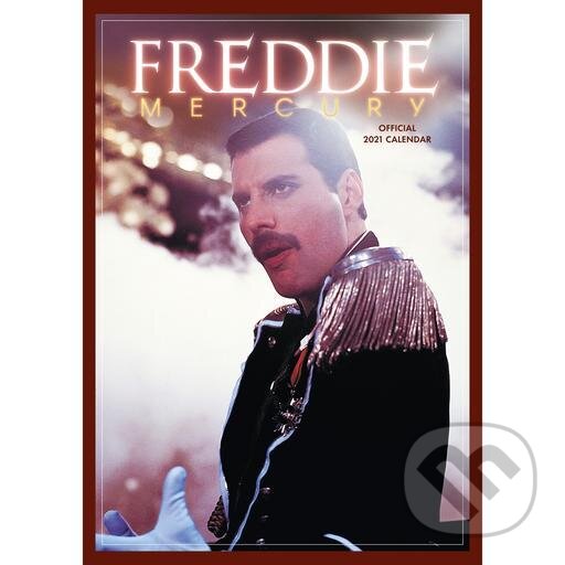 Oficiálny kalendár 2021: Freddie Mercury, Queen, 2020