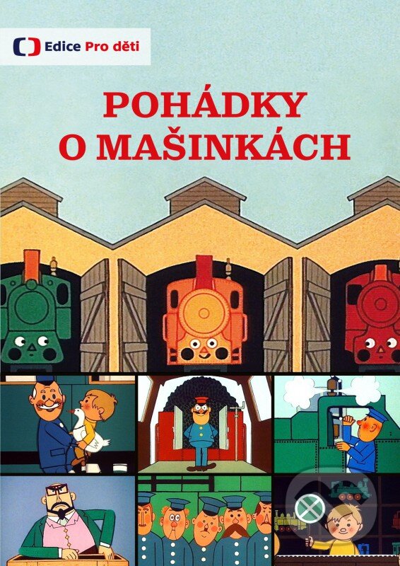 Levně Pohádky o mašinkách (reedice) - Eduard Hofman - film z kategorie Rozprávky