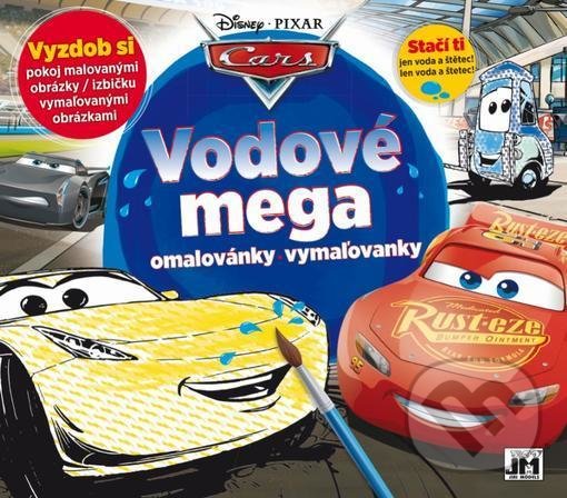 Kniha: Auta - Vodové mega omalovánky (Jiří Models). Jiří Models, 2020