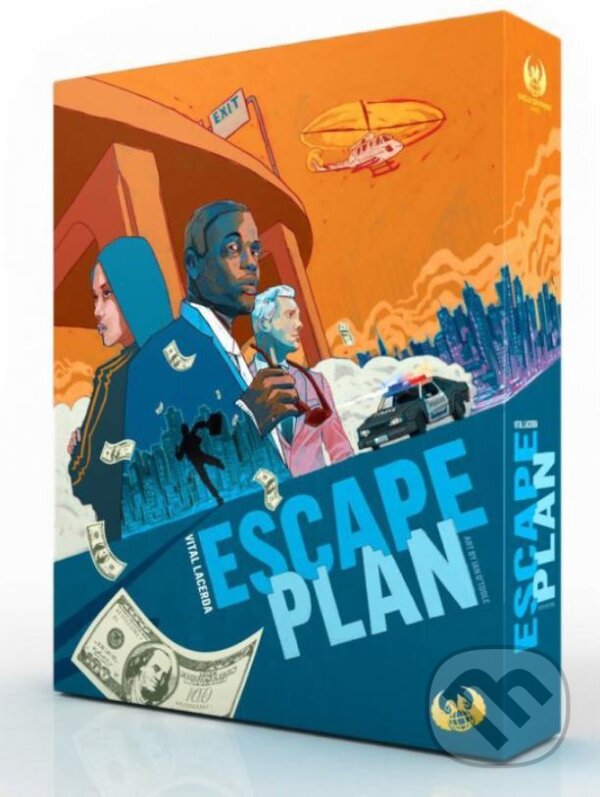 Spoločenská hra: Escape Plan CZ/EN (Tlama games). Tlama games, 2020