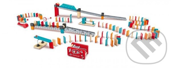 Spoločenská hra: Dominová dráha Robot (Hape). Hape, 2020