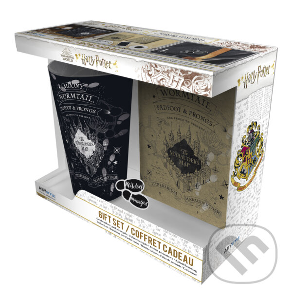 Levně Dárkový set Harry Potter - Pobertův plánek