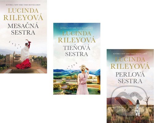 Levně Sedem sestier 3-5 (Kolekcia) - Lucinda Riley - kniha z kategorie Romantické