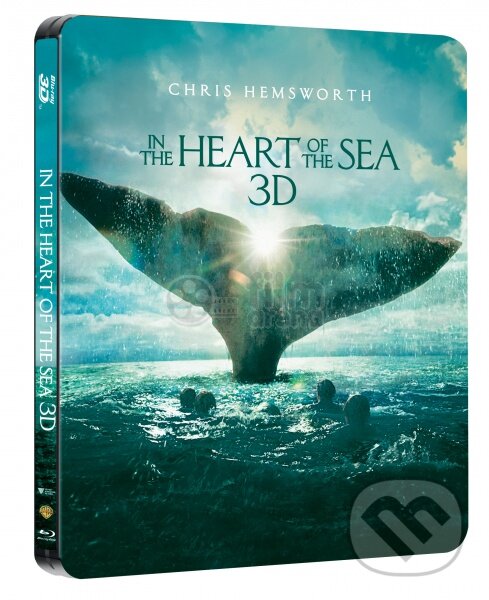 V srdci moře 3D Steelbook - Ron Howard, Filmaréna, 2016