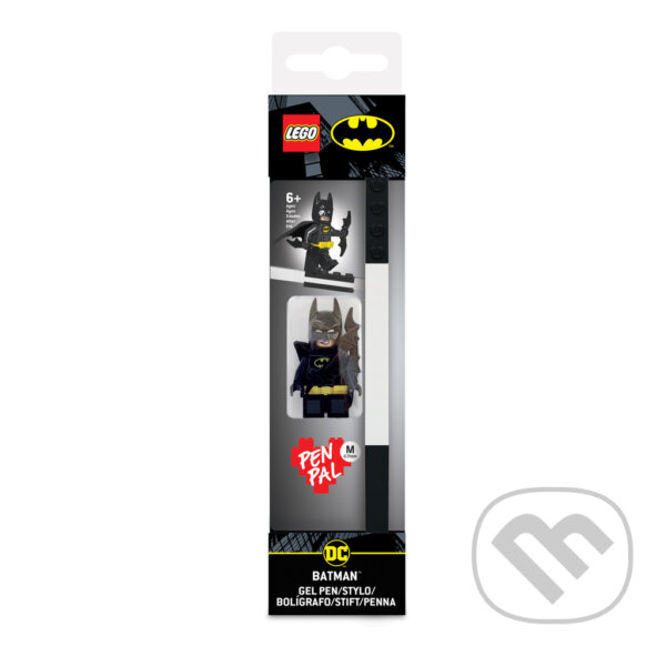 LEGO DC Super Heroes Batman Gelové pero, černé, LEGO, 2020