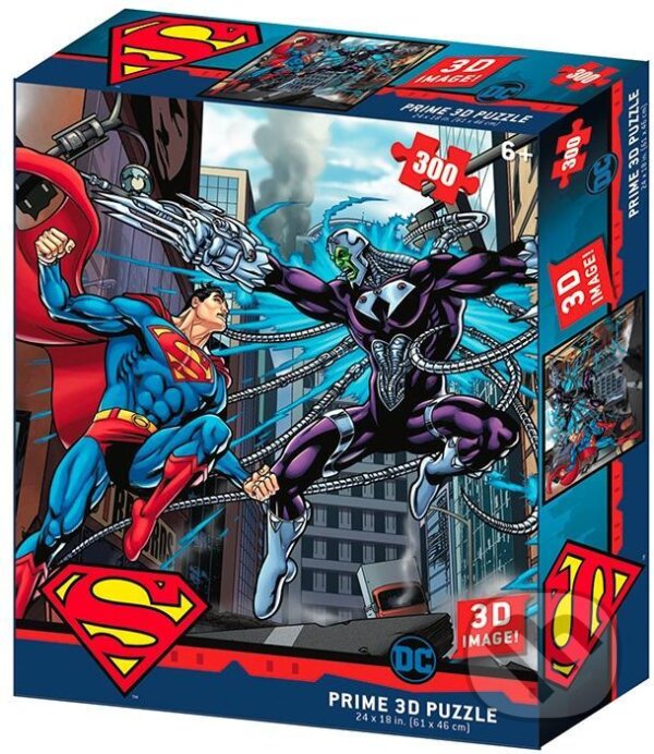 Levně Superman vs Electro - puzzle z kategorie 3D puzzle