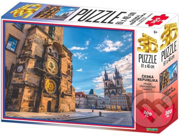 Levně Staroměstské náměstí - puzzle z kategorie 3D puzzle