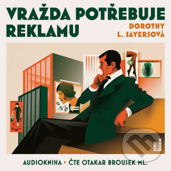 Audiokniha: Vražda potřebuje reklamu (Dorothy L. Sayersová). OneHotBook, 2020