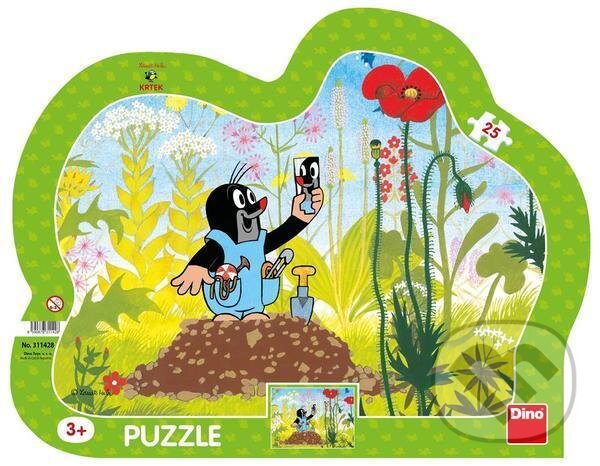 Levně Krtek a kalhotky - puzzle z kategorie 15 – 60 dielikov