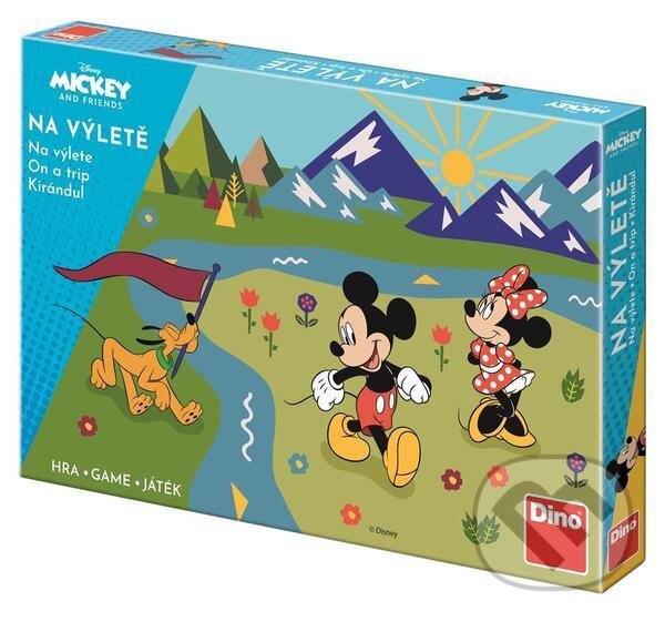 Spoločenská hra: Mickey a kamarádi na výletě (Dino). Dino, 2020