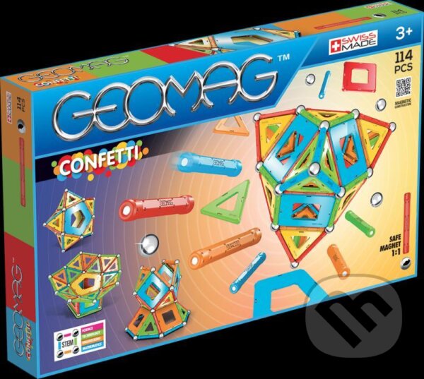 Levně Geomag Confetti 114 dílků - hra z kategorie Stavebnice