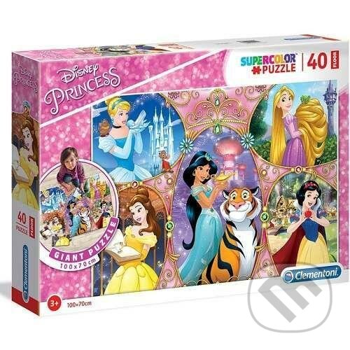 Levně Supercolor Princezny Floor - puzzle z kategorie Disney