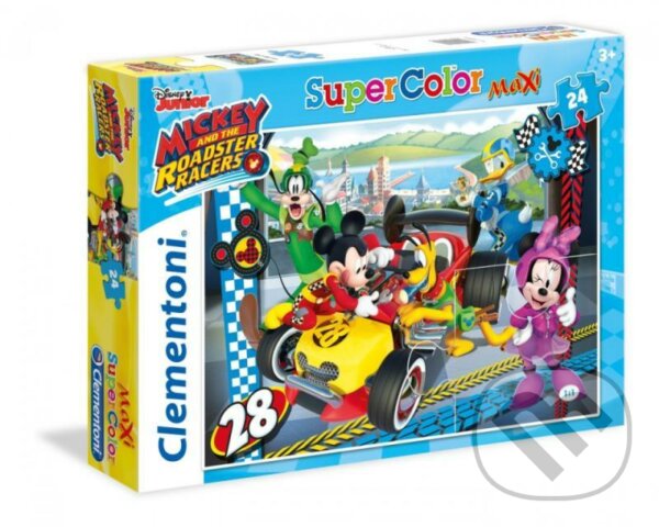 Puzzle: Maxi Mickey závodník (Clementoni). Clementoni, 2020