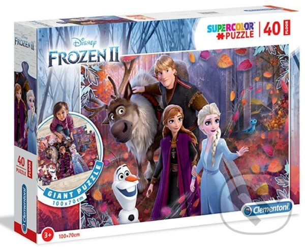 Levně Supercolor Frozen 2 Floor - puzzle z kategorie Disney