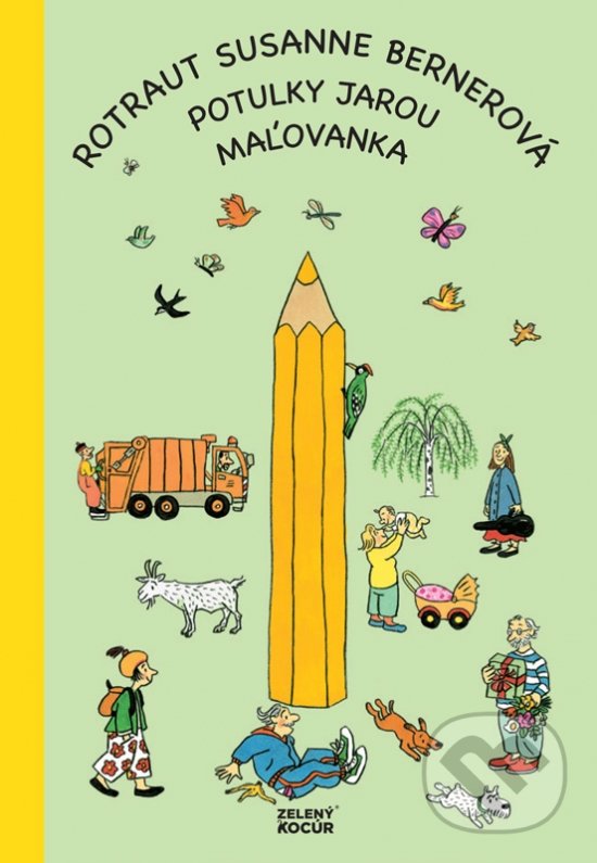Levně Potulky jarou - maľovanka - Rotraut Susanne Berner - kniha z kategorie Pre deti