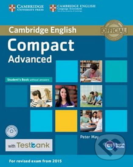 Kniha: Compact Advanced Student´s Book without Answers with CD-ROM with Testbank (Peter May)