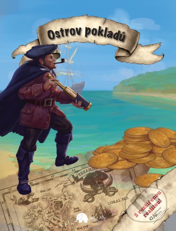 Levně Ostrov pokladů s rozšířenou realitou - Louis Robert Stevenson - kniha z kategorie Beletria