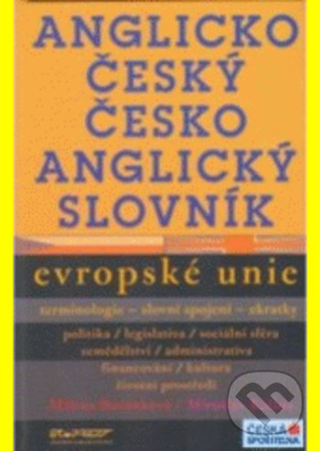 Kniha Anglicko-český a česko-anglický slovník Evropské unie