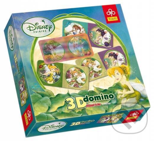 Spoločenská hra: TinkerBell 3D Efekt Domino (Trefl)