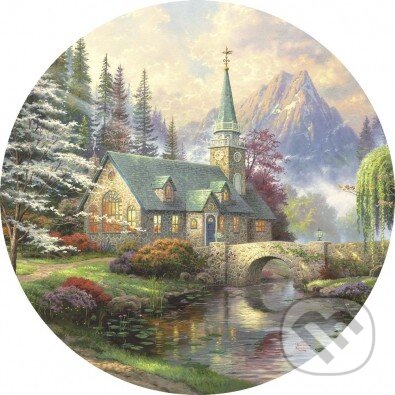 Puzzle: Kaplnka (Thomas Kinkade). Schmidt