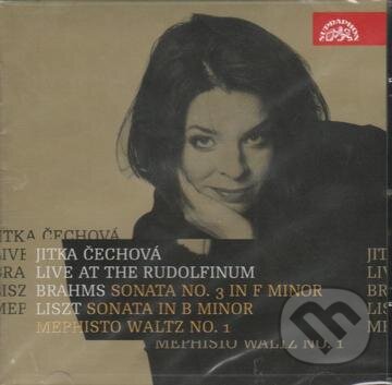 Kniha Jitka Čechová: Brahms/Liszt - Live at The Rudolfinum