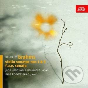 Levně Johannes Brahms: Houslové sonáty č. 1 a 3, Sonáta F.A.E.