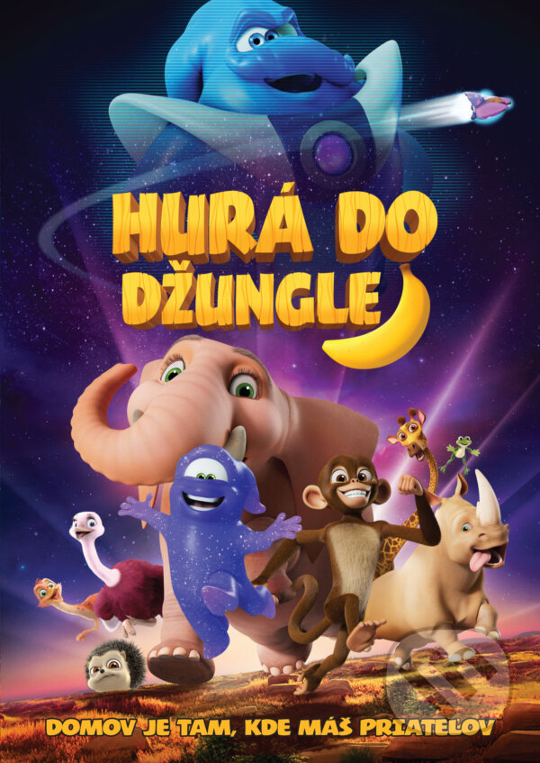 Levně Hurá do džungle - Brent Dawes - film z kategorie Rodinné filmy