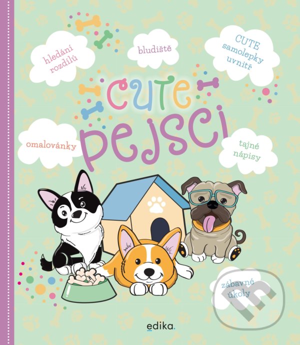 Levně CUTE - pejsci - Julie Bezděková, Aleš Čuma (ilustrátor) - kniha z kategorie Pre deti