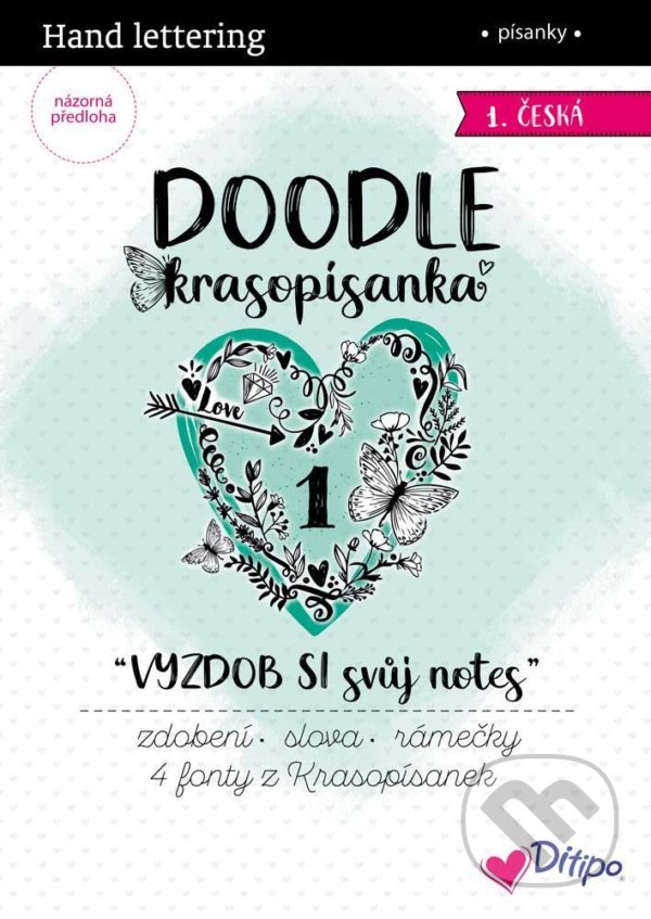 Levně Doodle Krasopísanka - Vyzdob si svůj notes (1. česká) - kniha z kategorie Učebnice a slovníky