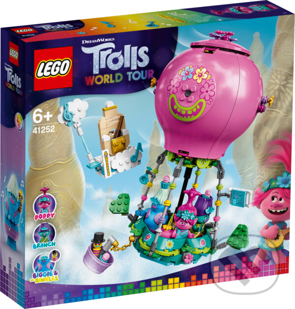 Trollovia a let balónom, LEGO, 2021