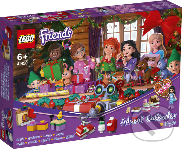 Adventný kalendár Friends, LEGO, 2021