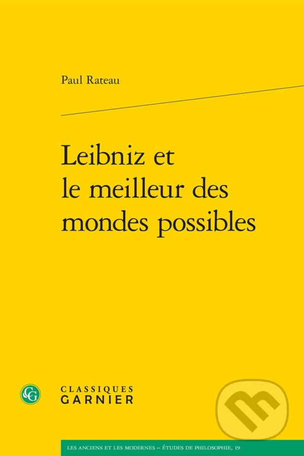Levně Leibniz et le meilleur des mondes possibles - Paul Rateau - kniha z kategorie Odborné a náučné