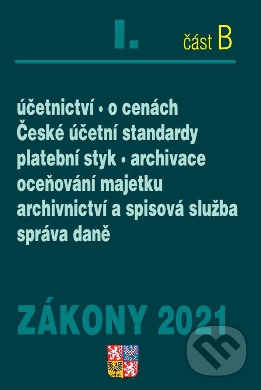 Kniha: Zákony I B /2021 Účetnictví, ČÚS (Poradce s.r.o.)