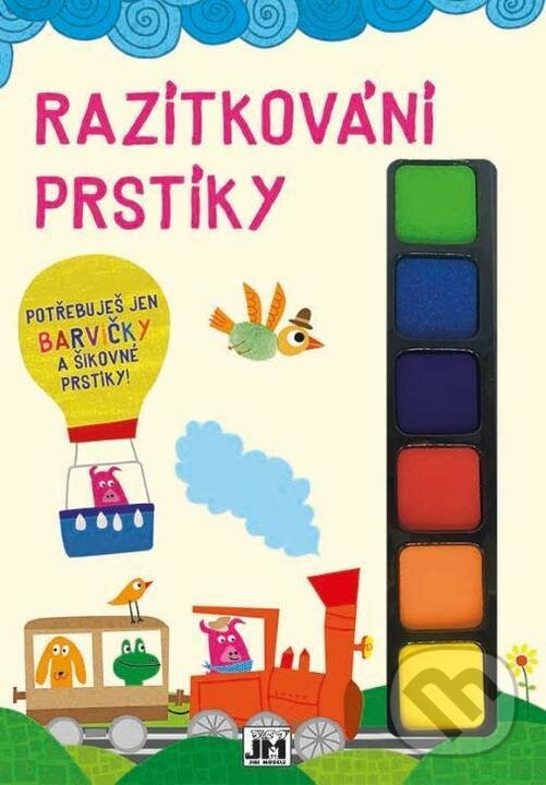 Kniha: Vláček - Razítkování prstíky (Jiří Models). Jiří Models, 2021
