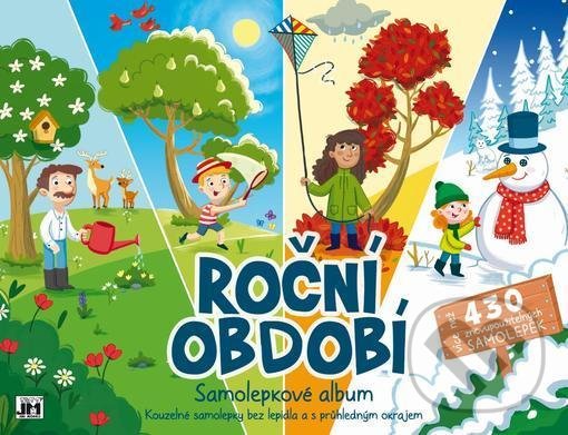 Levně Roční období - Samolepkové album - kniha z kategorie Samolepky