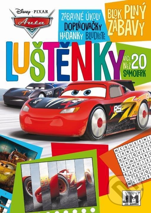 Levně Auta - Luštěnky - kniha z kategorie Hlavolamy