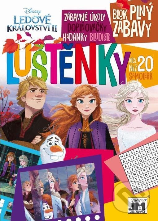 Levně Ledové království II. - Luštěnky - kniha z kategorie Hlavolamy
