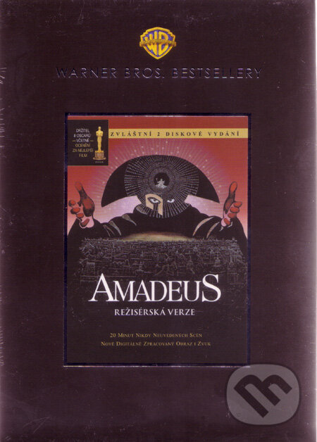 Film: Amadeus (2 DVD) (Miloš Forman) (DVD). Magicbox, 1984
