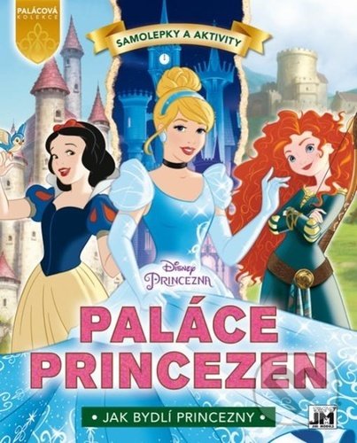 Levně Paláce princezen - Popelka (Jak bydlí princezny) - kniha z kategorie Samolepky