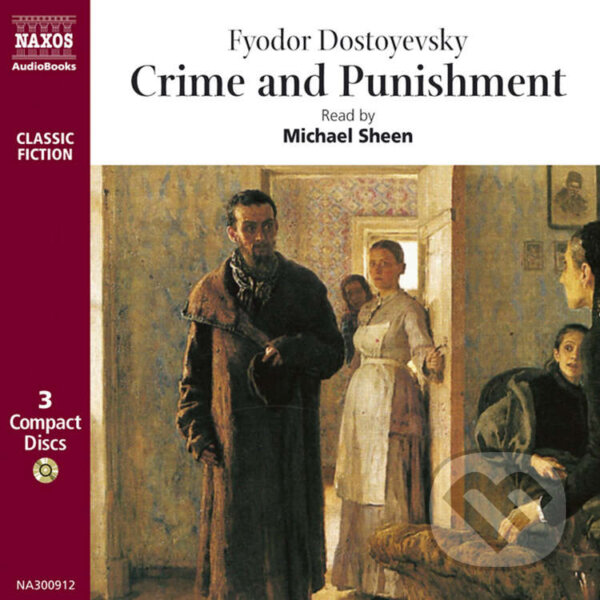 Audiokniha: Crime and Punishment (EN) (Fyodor Dostoyevsky). Naxos Audiobooks, 2019