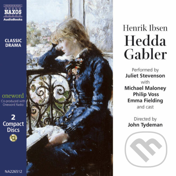 Audiokniha: Hedda Gabler (EN) (Henrik Ibsen). Naxos Audiobooks, 2019