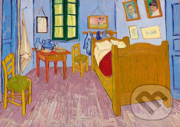 Levně Vincent Van Gogh - Bedroom in Arles, 1888 - puzzle z kategorie Umelecké